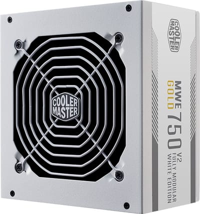 Cooler Master MWE Gold V2 750 Voeding - 750 Watt - 120 mm - ATX - 80 Plus 80 PLUS Gold