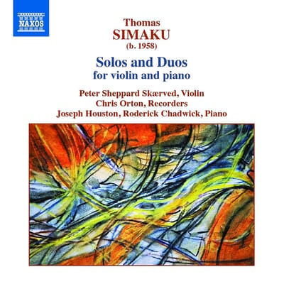 Peter Sheppard, Chris Orton, Joseph Houston, Roderick Chadwick - Simaku: Solos And Duos For Violin And Piano (CD)