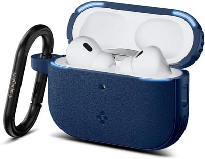 Stevige Beschermhoes voor AirPods Pro (3e Generatie) - Navy Blauw