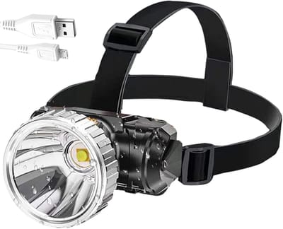 Hoofdlamp | Waterdichte LED Zaklamp | Verstelbare Lichtstanden, Draagbare Outdoor Uitrusting Voor Jagen Kamperen En Hike