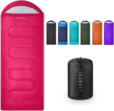 Ultralichte Outdoor Slaapzak voor 3-4 Seizoenen, Compact en Comfortabel voor Kamperen en Wandelen