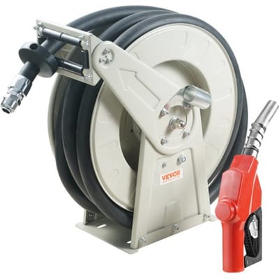 VEVOR Slanghaspel 19,05 mm x 15,24 m Automatische luchtslanghaspel Max. werkdruk 300 PSI Persluchtslanghaspel Dieselkerosine voor autodealerwerkplaats Thuisstudio Garage