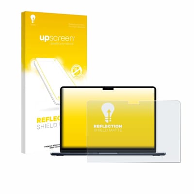 upscreen - Screenprotector voor Apple MacBook Air 13" M5 2026 - Folie Beschermfolie anti glare matte