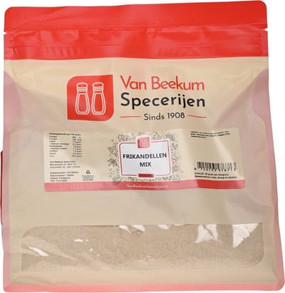 Van Beekum Specerijen - Frikandellen Kruidenmix - 2 KG (hersluitbare stazak)