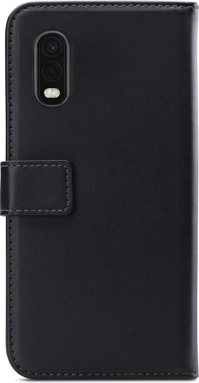 Mobilize Telefoonhoesje geschikt voor Samsung Galaxy Xcover Pro Hoesje | Mobilize Classic Gelly Wallet Bookcase Portemonnee | Pasjeshouder voor 2 Pasjes | Telefoonhoesje voor Pinpas / OV Kaart / Rijbewijs - Zwart