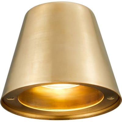 Nordlux Buitenwandlamp Aleria, 1 x GU10, messing, zeewaterbestendig