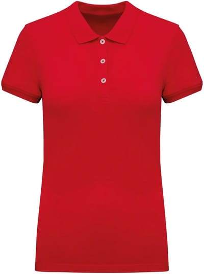 Kariban Piqué damespolo K291 - Red - L