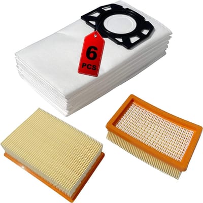 Stofzakfilter voor Kärcher WD4 WD5 WD6 p WD5 p WD6 p Premium MV4 MV5 MV6