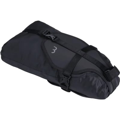 BBB Cycling Bikepacking Zadeltas Fiets 5 Liter – Waterdicht - Harnas met Drybag – Bevestiging: Zadelpen en Zadelrails - Bikepacking Tassen - SeatSupply BSB-146
