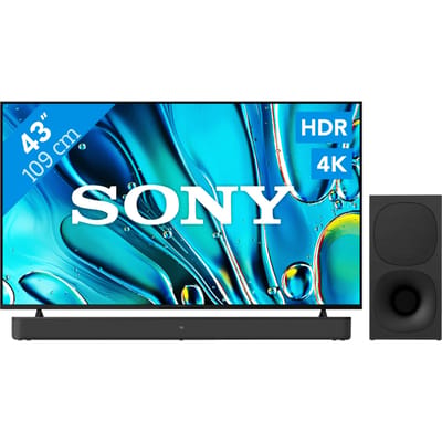 Sony Bravia 3 43" 4K Led (2025) + Sony HT-S400