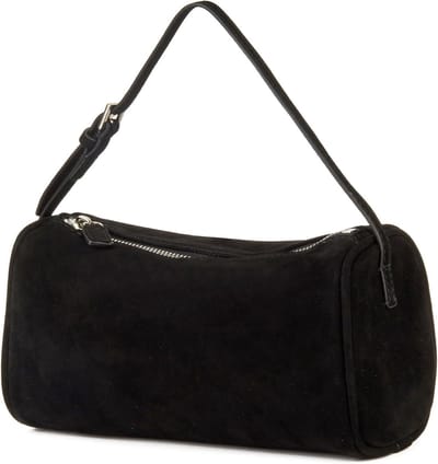Dames Handtas - Schoudertas Hobo - Dagelijks Gebruik - Verstelbare Band - 19 x 10 cm - Zwart