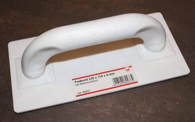 4 x Tegel Wasbord Padhouder 230x110x8 mm met klittenband