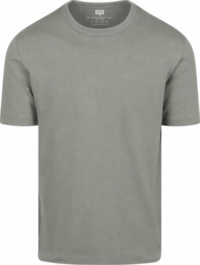 Alan Red Venice T-Shirt Heavy Jersey Groen - Maat L - Heren - Basic T-shirt