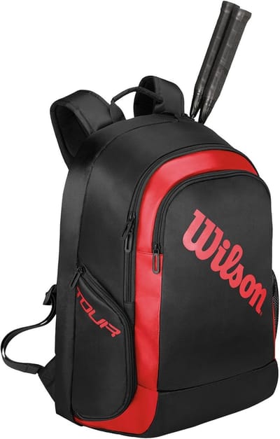 Sportrugzak - Sporttas - Sportspullen Vervoeren - Thermoguard Technologie - 33x24x48cm - Zwart Rood