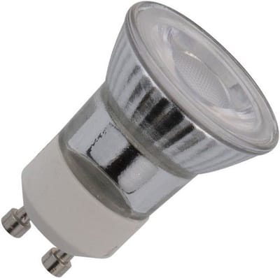 SPL LED GU10 / MR11 (GLAS) - 3W / DIMBAAR Lichtkleur 3000K