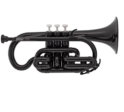 playLITE Hybride Kornet van Gear4music, Zwart