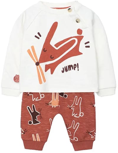 Boboli Knit Set Wit 1 Months Kinderen