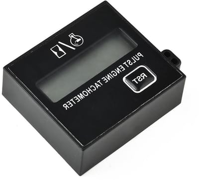 Digitale Toerenteller - Motor RPM Meter - Motor Onderhoud - LCD Scherm - Tot 10.000 Uur - Zwart