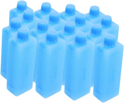 Herbruikbare Ijskoelpacks - Vriesblokken Koelelementen - Voedsel Koel Houden - Snelle Vriestechnologie - 11.50X4.00X3.00CM - Hemelsblauw