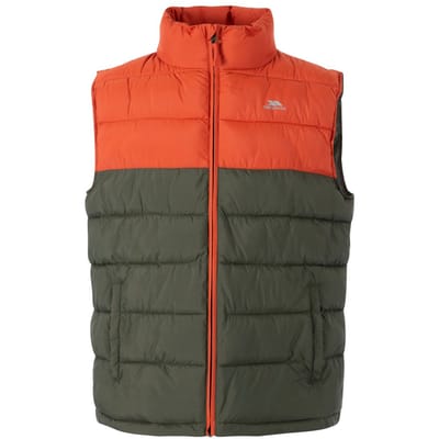 Trespass Heren Oskar Gilet (Gebrande sinaasappel)