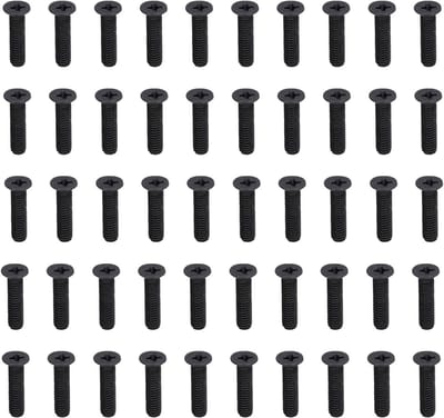 Dailygoods- Vis M4 - 50 Stuks - Schaal/Platte Kop - Verbinding - Onderhoud - Reparatie - Schroef