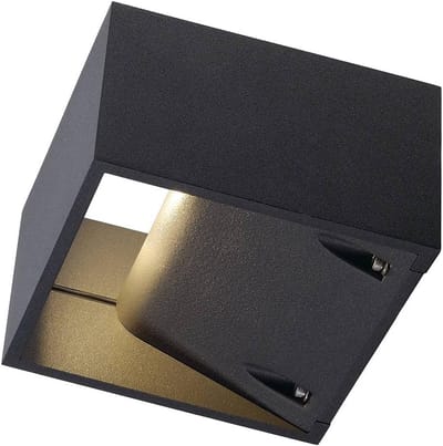 Wandopbouwarmatuur voor Buiten - LED Verlichting voor Wanden en Tuinlights - IP44 3000K 10W 420lm