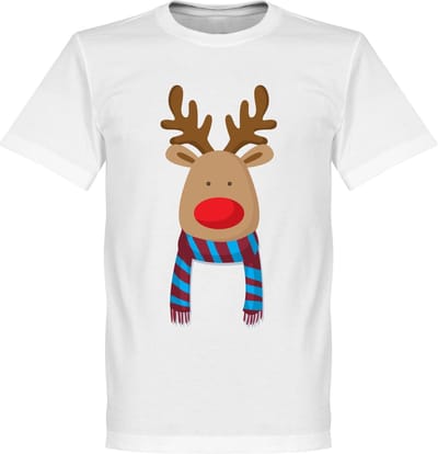 Reindeer Supporter T-Shirt - Paars/Lichtblauw - S
