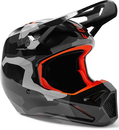 FOX V1 Bnkr MIPS 2023 Zwart Crosshelm - Helm