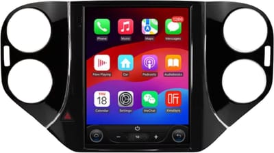 Autoradio met bluetooth - Carplay - Voor VW Volkswagen Tiguan 1NF (2007-2016) - Geschikt voor Apple en Android - Stereo - Navigatie - Navigatiesysteem auto - 2GB 32GB
