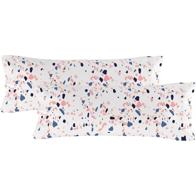 Set van 2 kussenslopen Terrazzo | Blanc
