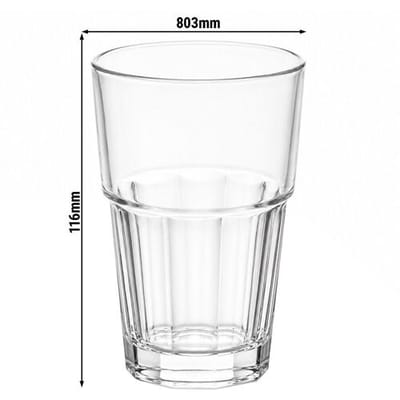 GGM Gastro (50 Stück) Polycarbonatglas - Transparent - 250ml