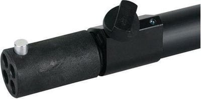 Showtec Showtec Uitschuifbare staander voor het Pipes & Drapes systeem, 180-300 cm, zwart Home entertainment - Accessoires