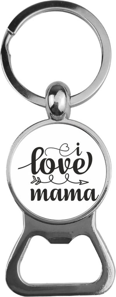 Bieropener Glas - I Love Mama