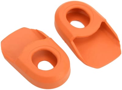 Dailygoods- Crankarmbeschermers Siliconen - Fietsonderdelen - Beschermende Case - Universele Toepassing - 2 Stuks - Vermijd Krassen - Crankbescherming