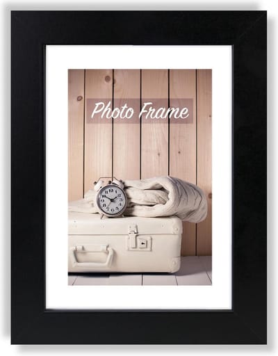 ZEP - Houten fotolijst zwart Nelson 1 voor foto formaat 20x30 - V21231