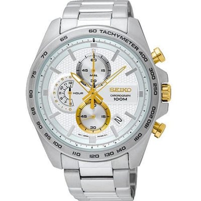 Seiko SSB285P1 Heren Horloge 44mm 10 ATM