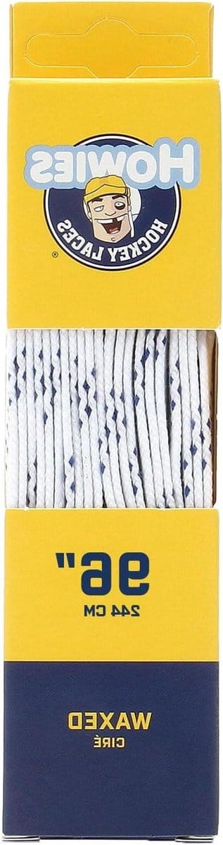 Gewaxte Veters - IJshockey Laces - Schaatsen - Waterafstotend - 180-330 cm - Wit