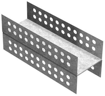 Montagehulp voor het Verbinden van Bouwpanelen van 50 mm | H-vorm van Gegalvaniseerd Metaal | Ideaal voor het Verlengen van Muren