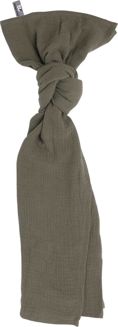 Baby's Only Baby swaddle - Inbakerdoek - Hydrofiele doek Breeze - Khaki - 120x120 cm - 100% katoen