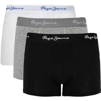 Pepe Jeans Boxershorts Isaac 3-Pack Mannen zwart