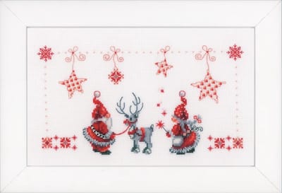Telpakket kit Kerstkabouters  - Vervaco - PN-0154476