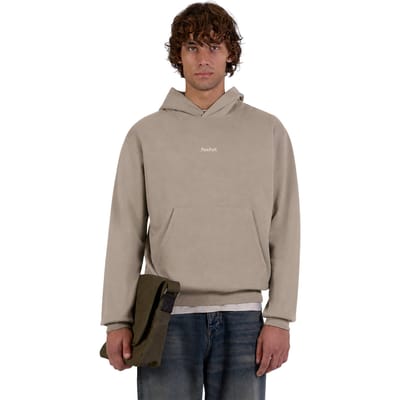 Pure Path Trui Tree Trunk Hoodie 26030306 53 Taupe Mannen Maat - S