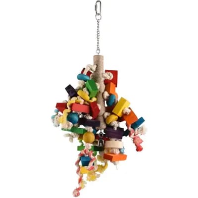 FLAMINGO - Vogelspeelgoed - Che - regenbooghanger - 50 - cm - meerkleurig