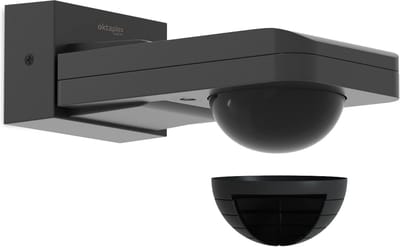 360 Graden Bewegingsmelder voor Buiten - Infrarood met IP65 Bescherming, Draaibaar en 9 m Bereik