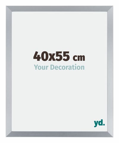 Your Decoration - Fotolijst 40x55 cm - MDF - Zilver Glans - Catania