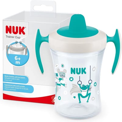 Lekvrije Trainer Cup met Zachte Drinksnavel en Ergonomische Handgrepen voor Baby's