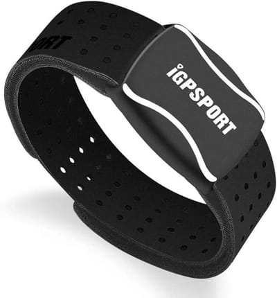 Hartslagmeter Borstband - Sporthorloge Sensor - Fitness Training - Waterdicht IPX7 - 17 Gram - Zwart