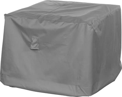 Beschermhoes voor loungestoel | 85 x 85 x 80 cm | polyesterweefsel van het type Oxford 600D, kleur: grijs.