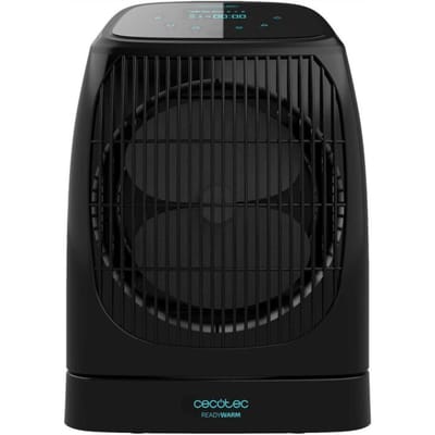 Cecotec - Ready Warm 9600 Smart Force Ventilatorkachel - 2000W - Met Regelbare Thermostaat & 3 Standen - Vorstbeveiliging & Oververhittingsbescherming - Kunststof - Zwart