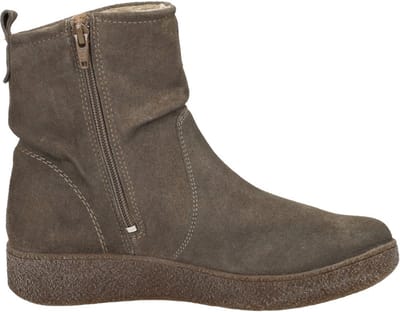 SUB55 Comfort Collection Marina 17 Enkellaarsjes Plat - Taupe - Maat 37